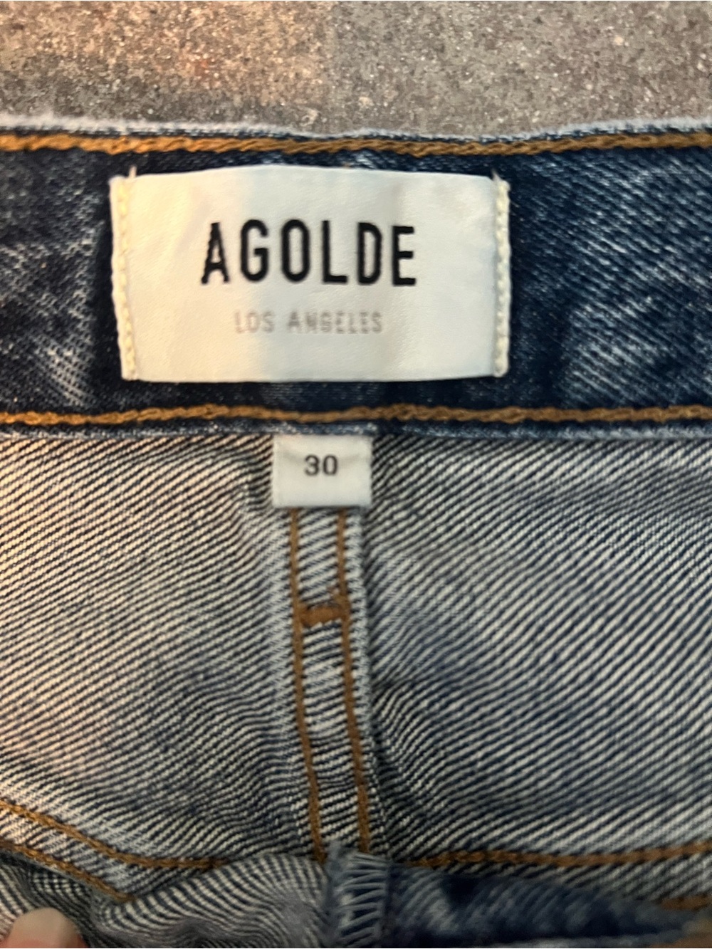AGOLDE 90'S PINCH WAIST HIGH RISE STRAIGHT IN RANGE. Size 30. NWOT - Picture 7 of 16